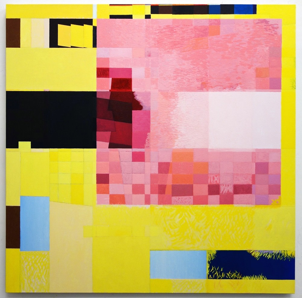 Jeremy Gilbert-Rolfe Pink Square, 2013-14 ​oil linen 50 1/2 x 50 1/2 inches; 128.3 x 128.3 centimeters LSFA# 13593