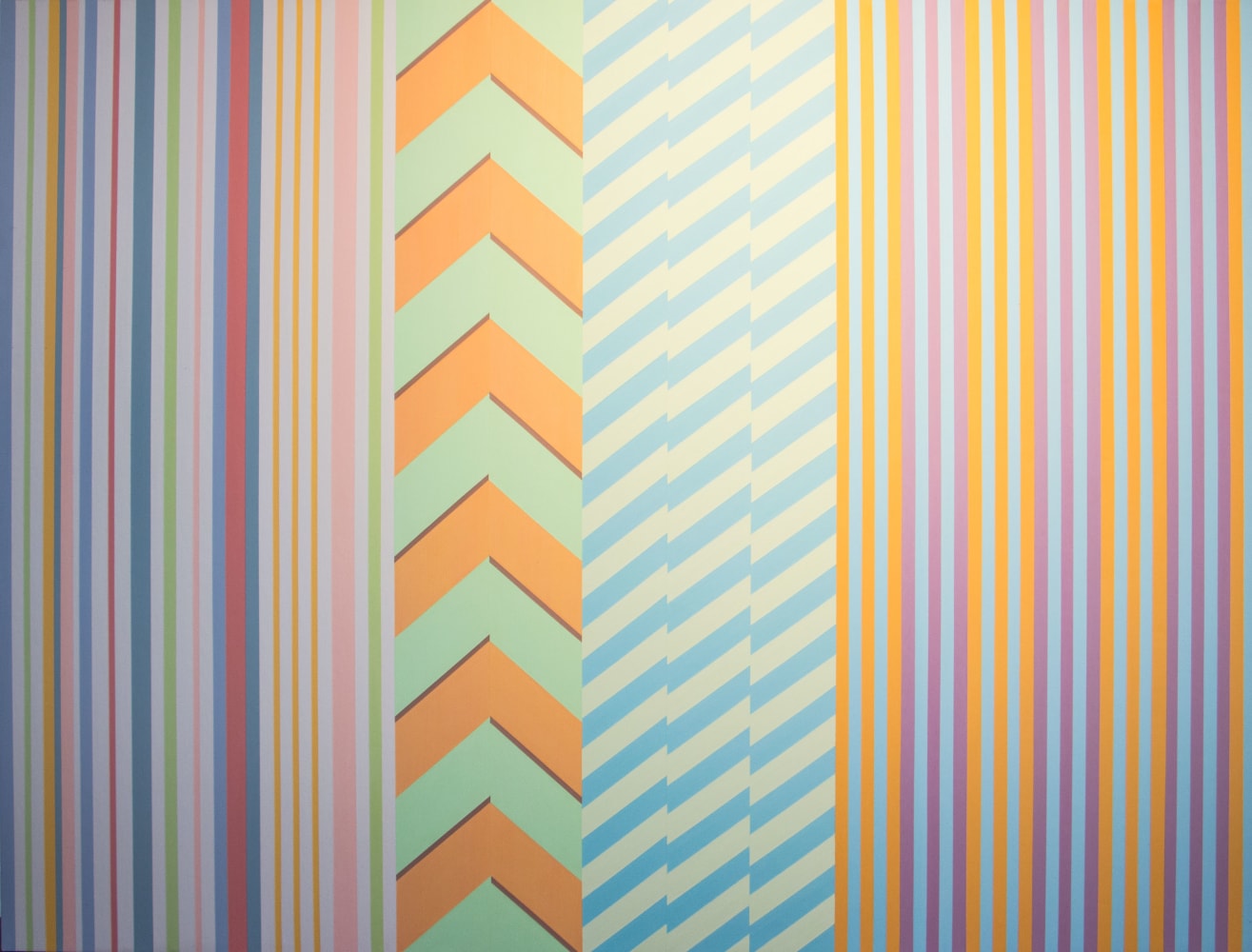 Too Close Too Call, 2015 oil and wax on canvas 721⁄2 x94inches 184.2 x 238.8 centimeters LSFA# 13430