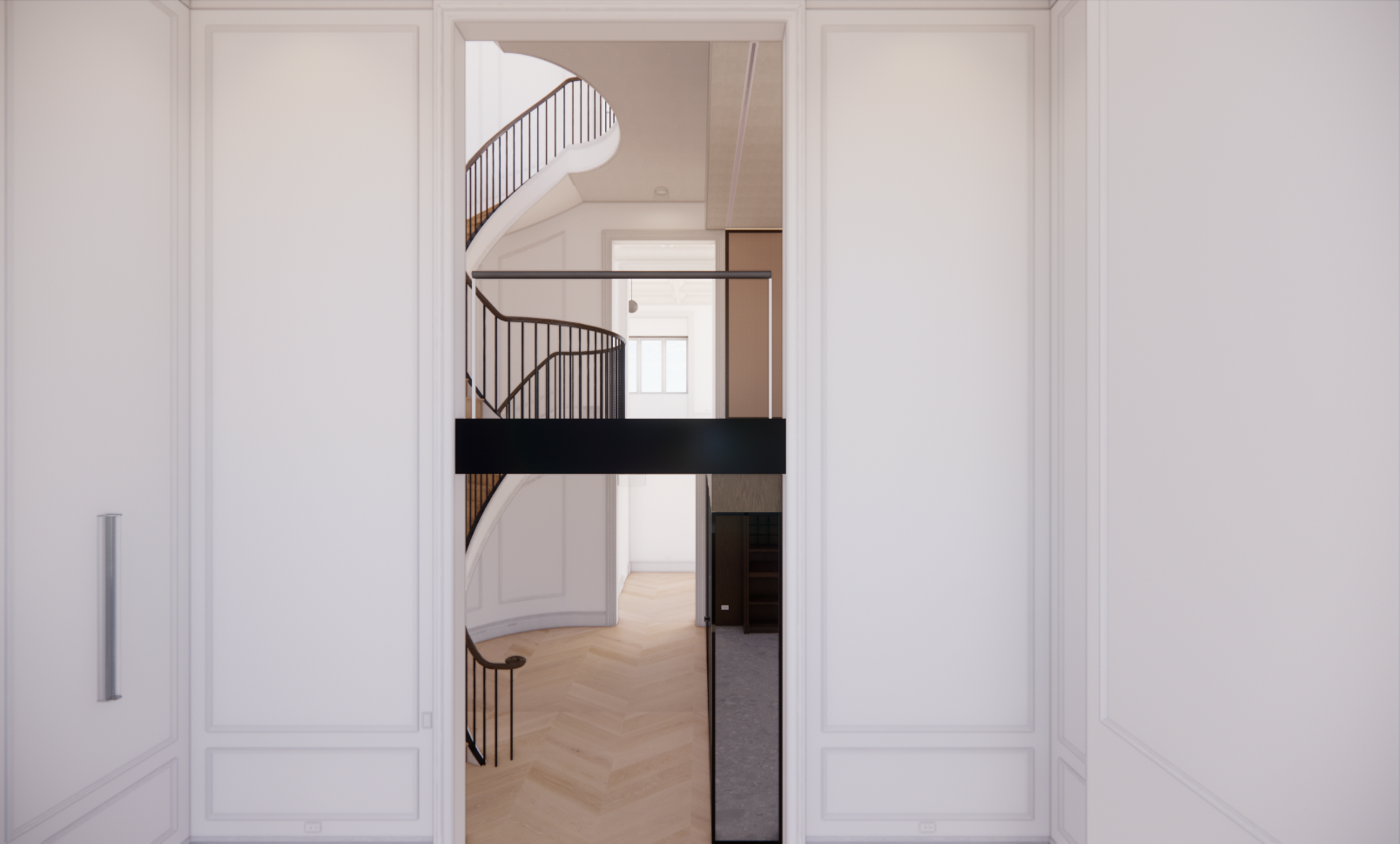 Greenwich Village Townhouse, New York, New York. &amp;copy; Baird Architects