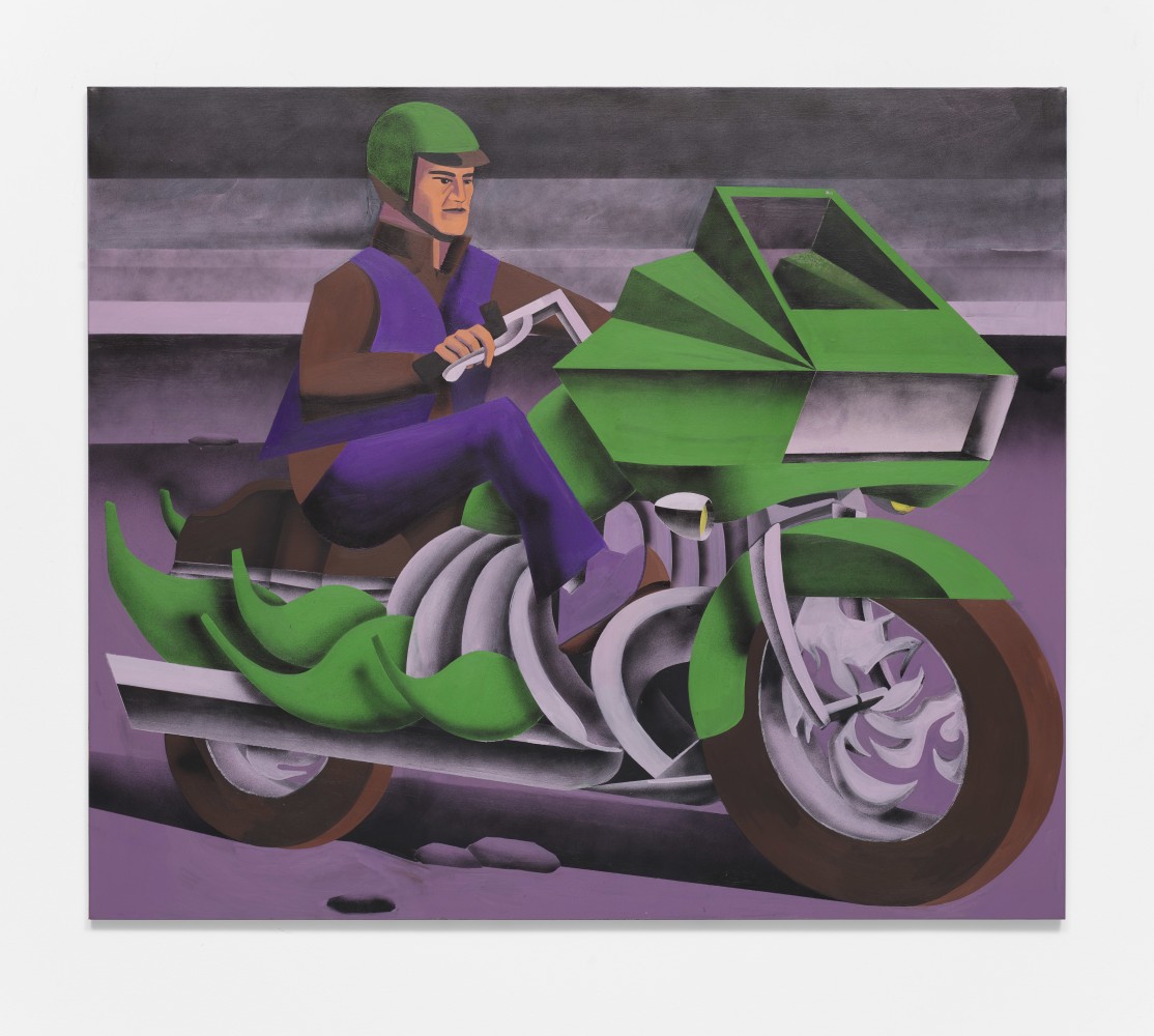 Rider, 2021
Acrylic on canvas
66.93h x 55.12w in
170h x 140w cm