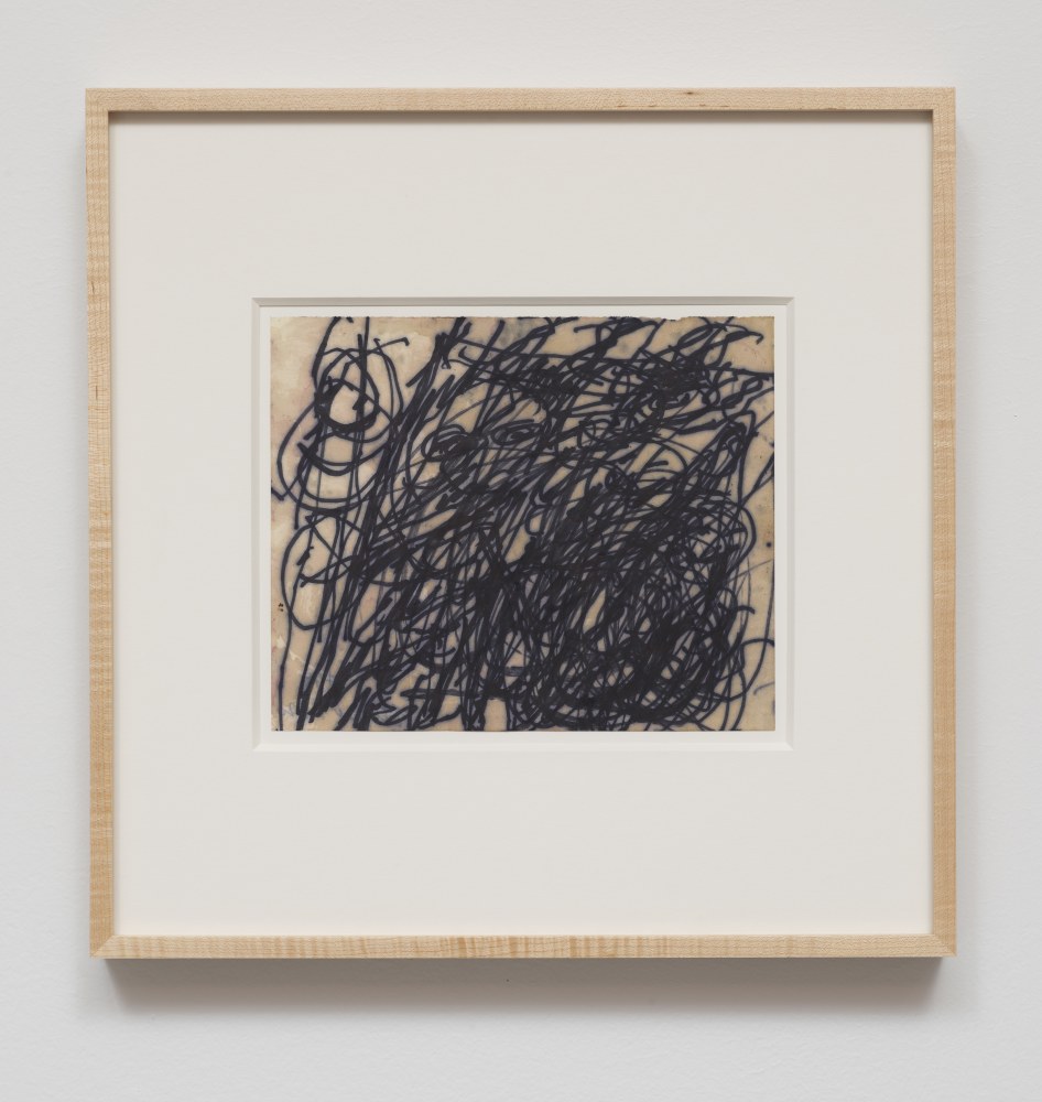 TJ Bohm

Untitled (oil and wax on paper No. 048), 2020

Oil stick and wax crayon on paper

7h x 8.50w in
17.78h x 21.59w cm