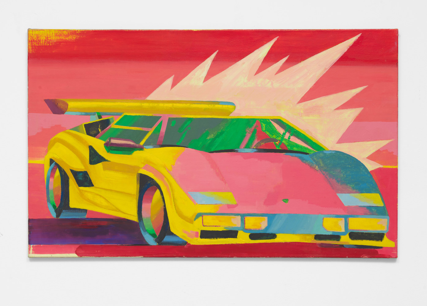 Car 1, 2019
Oil on canvas
35.43h x 57.09w in
90h x 145w cm