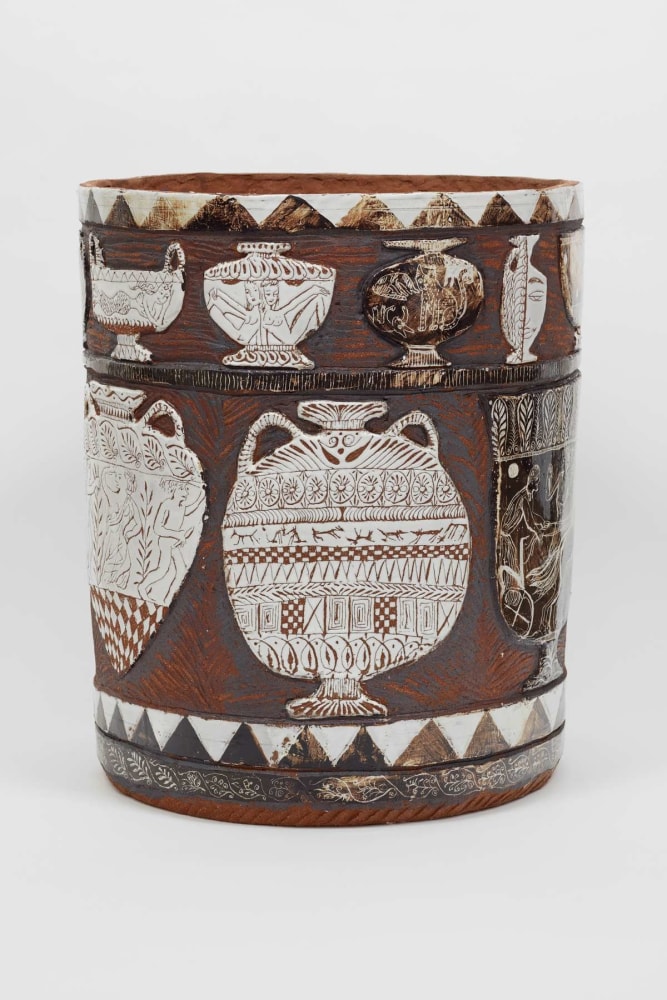 Jasmine Little
Squirrel’s Bathtub, 2024
Ceramic
22.00h x 19.50w in
55.88h x 49.53w cm
 