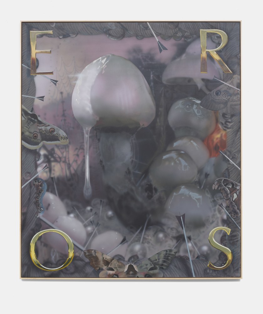 Craig Boagey
Eros, 2021
Oil, acrylic on linen
82.68h x 70.87w x 1.25d in
210h x 180w x 3.18d cm