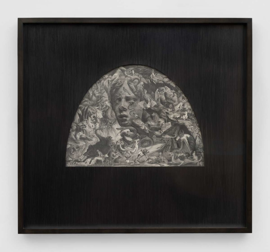 Paul McLachlan
The Enclave
Graphite drawing; Ink and graphite on paper
15.75h x 19.68w in
40.00h x 50.00w cm