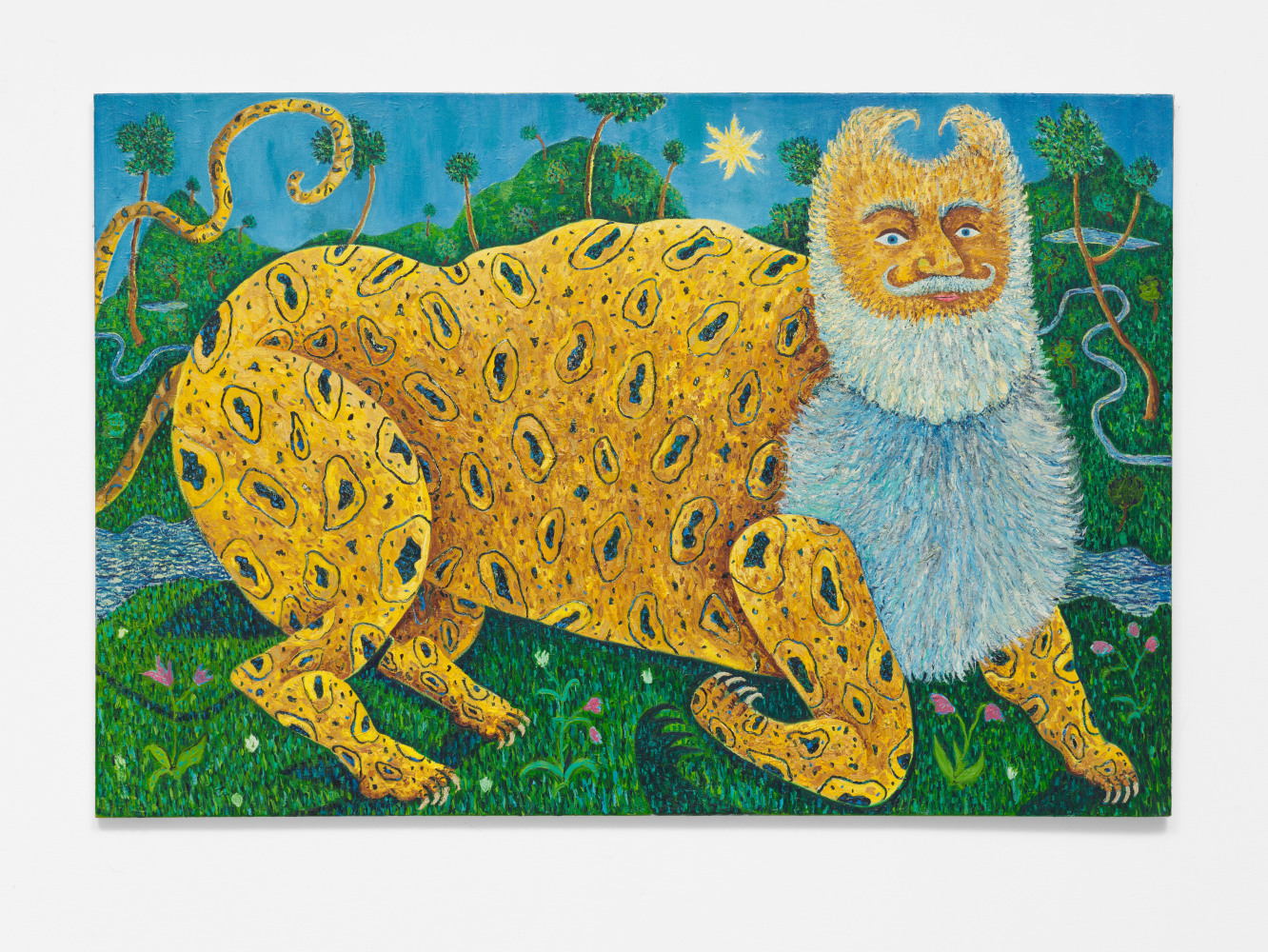 Mark Connolly
Leopard, 2020
Oil on canvas
40.16h x 59.84w in
102h x 152w x 1.78d cm