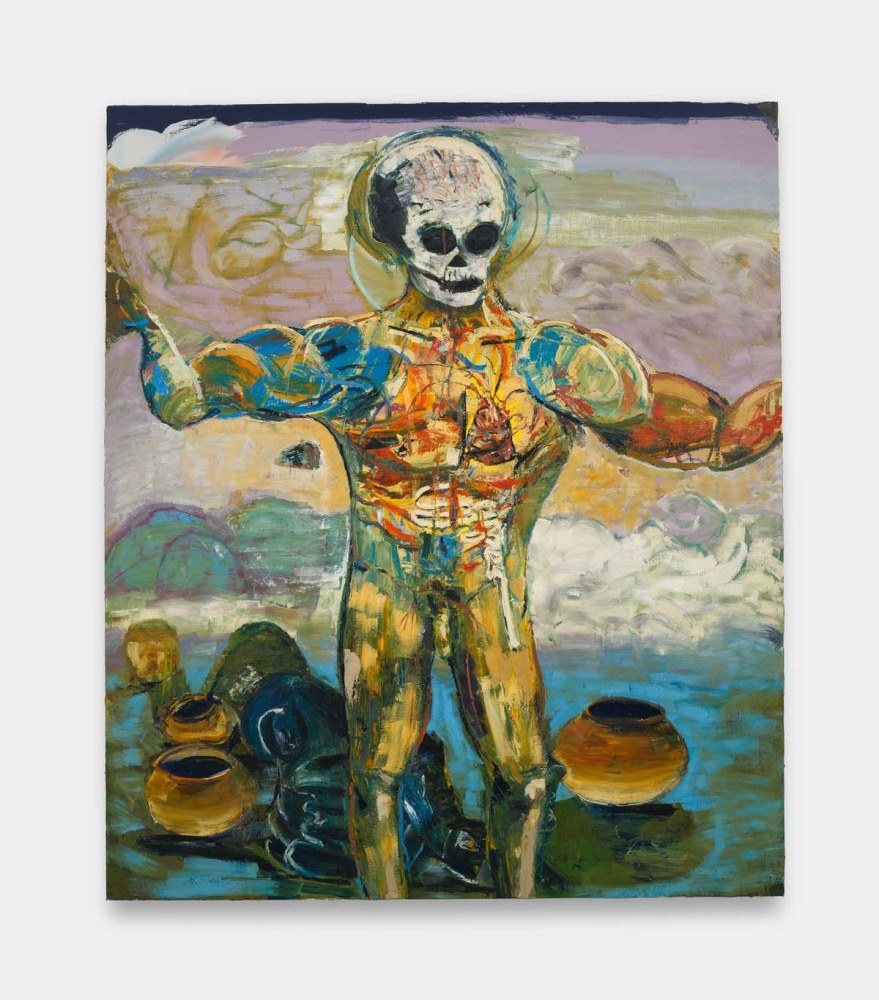 Ken Taylor Reynaga
el Cucuy, 2024
Oil on linen
93.00h x 79.00w x 1.50d in
236.22h x 200.66w x 3.81d cm
