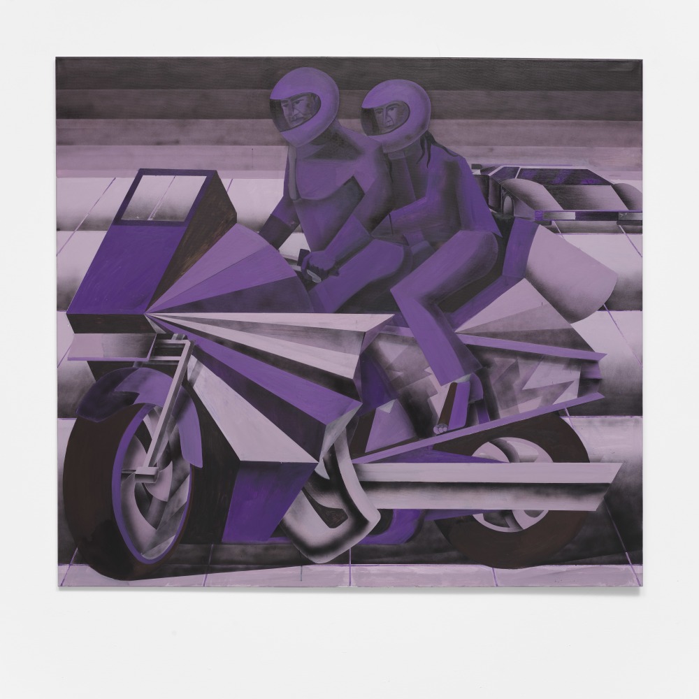 Night Rider, 2021
Acrylic on canvas
78.74h x 70.87w in
200h x 180w cm