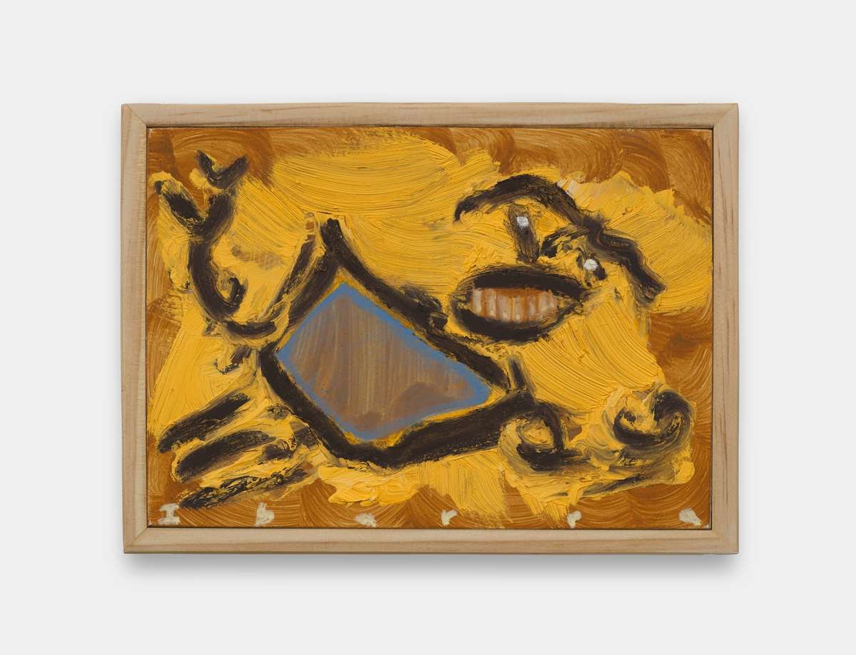 Elizabeth Ibarra
You can see through me, 2025
Acrylic and oil stick on gessoed wood panel
5.00h x 7.00w x 1.62d in
12.70h x 17.78w x 4.13d cm