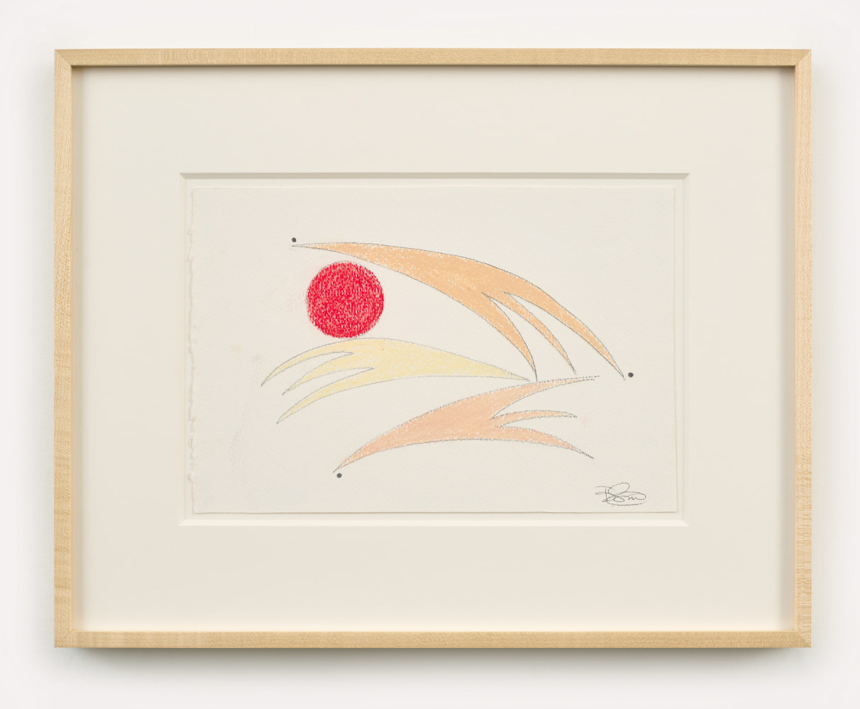 Boramie Ann Sao
Little Wing, 2023
Pastel &amp;amp; graphite on watercolor paper
7.50h x 11w in
19.05h x 27.94w cm