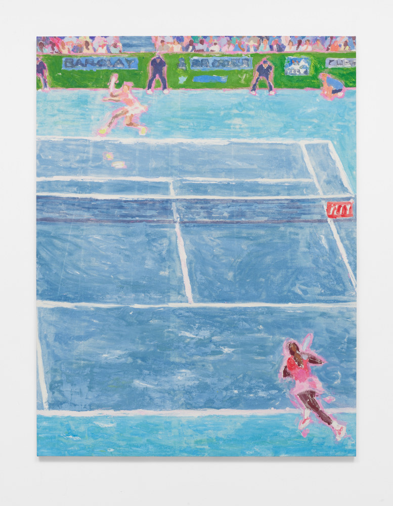 Brian Lotti

Serena&amp;#39;s Court, 2020

Oil on linen

84.25h x 64.50w x 1.50d in
214h x 163.83w x 3.81d cm