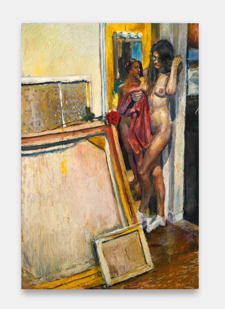 Jesse Edwards
Untitled (Red Towel), 2016
Oil on linen
72h x 48w x 1.50d in
182.88h x 121.92w x 3.81d cm