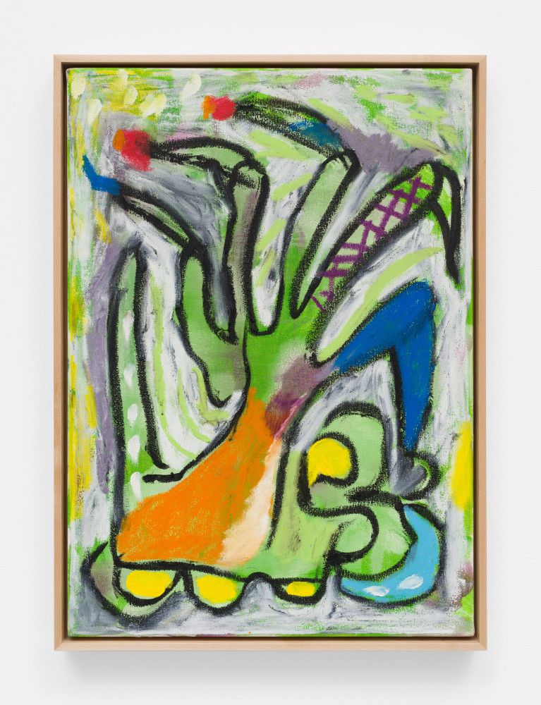 Cameron Platter
Snakes, 2018
Oil on canvas
27.50h x 20w in
69.85h x 50.80w x 2.50d cm