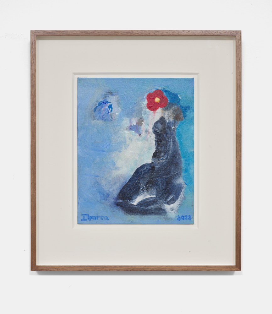 Elizabeth Ibarra
Aquatic Flower, (Blue Planet), 2022
Acrylic and marker on canvas board
10h x 8w in
25.40h x 20.32w cm