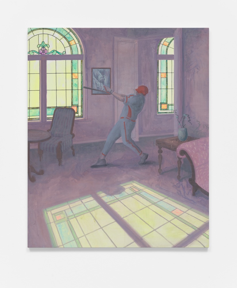 Meredith Pence Wilson
Slugger 2, 2021
Acrylic on canvas
46h x 38w x 1.25d in
116.84h x 96.52w x 3.18d cm