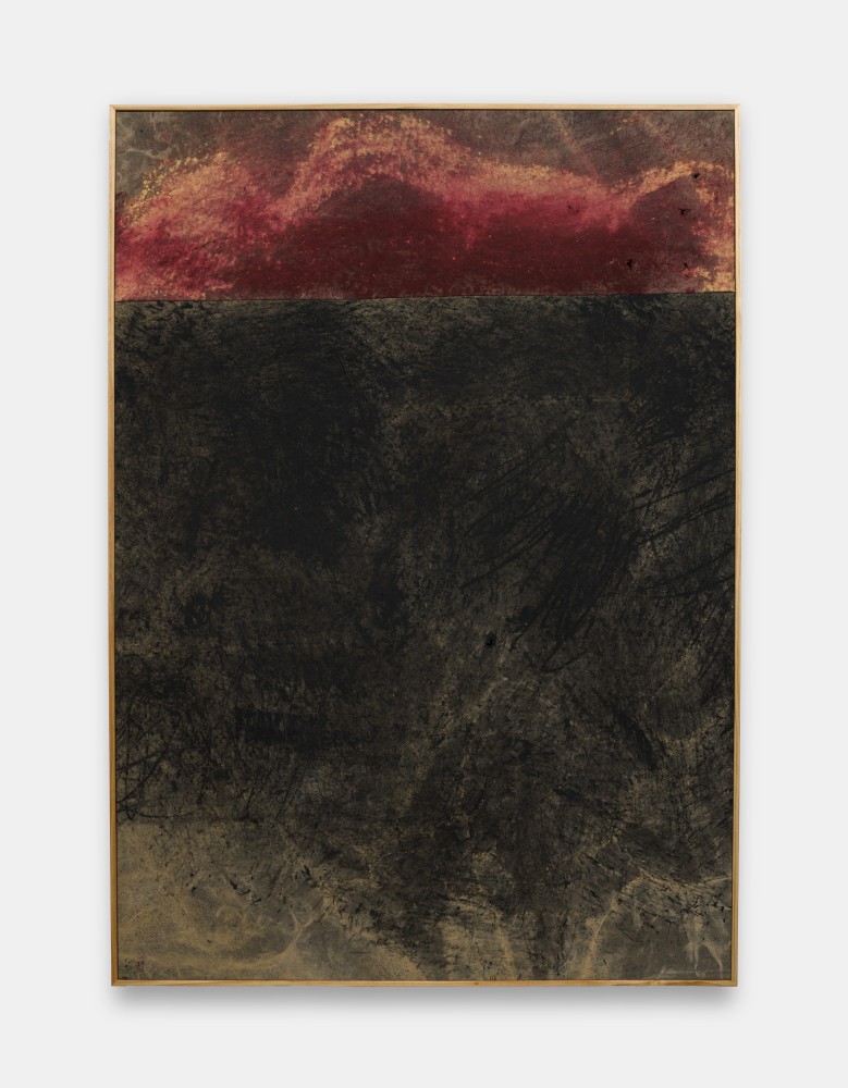 Douglas Knesse
the cloud drew my strength, 2024
Oil stick and acrylic painting on truck tarp
48h x 34w x 1.25d in
121.92h x 86.36w x 3.18d cm