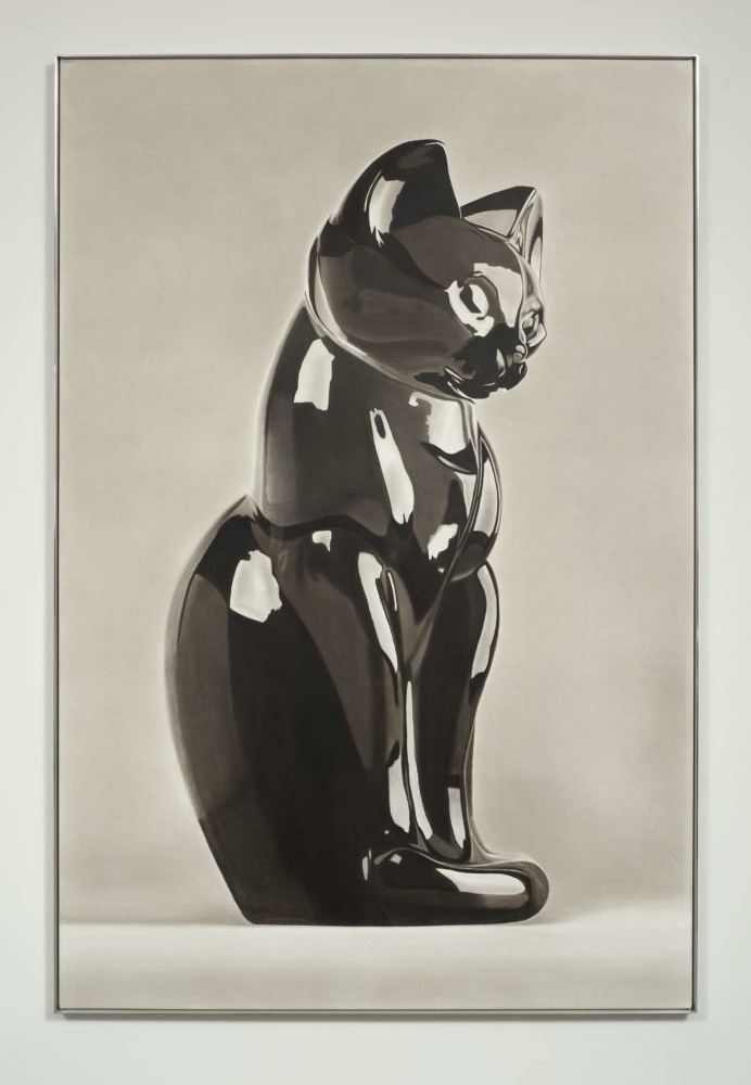 Nihura Montiel
BBC (Big Black Cat), 2021
Charcoal on canvas
72.00h x 48.00w in
182.88h x 121.92w cm