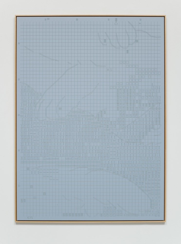Richard Gasper
Untitled, 2019
66.25h x 48w x 1.50d in
168.28h x 121.92w x 3.81d cm