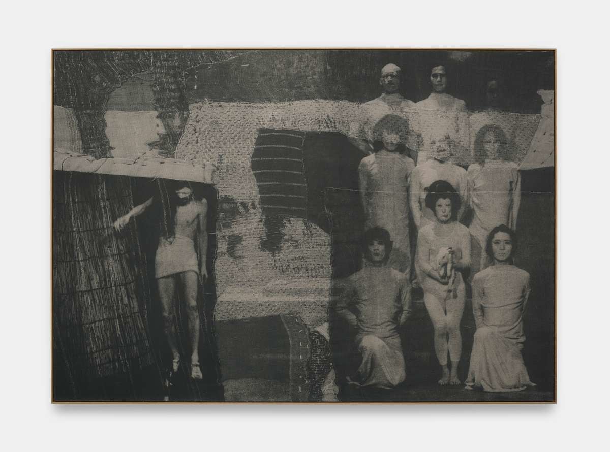 David Noonan
White Rabbit, 2013
Silkscreen on linen collage
84.30h x 119.60w in
214.12h x 303.78w cm