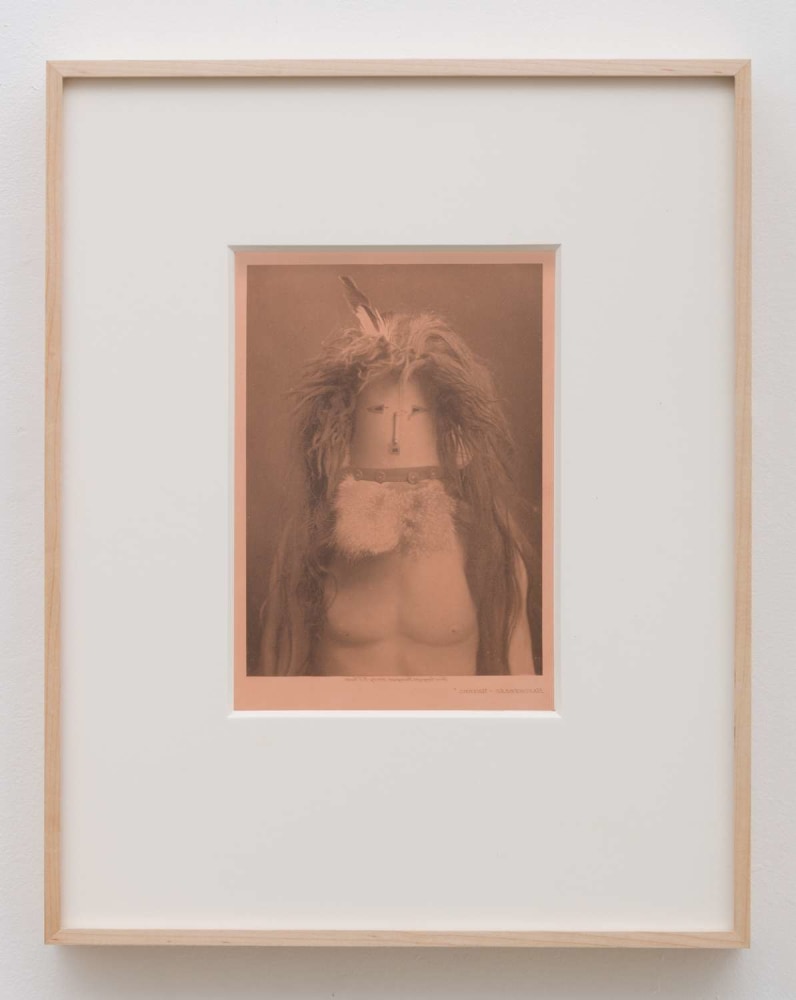Edward S. Curtis
Haschebaad - Navaho, 1904
Vintage large format copper photogravure plate
9.00h x 6.00w in
22.86h x 15.24w cm