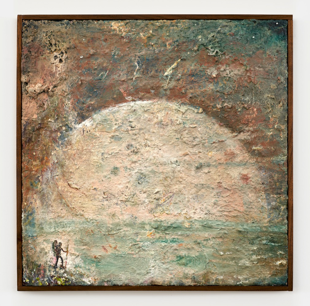 Peter Burns
Floating Moon, 2023
Oil on canvas
16h x 16w in
40.64h x 40.64w x 1.91d cm