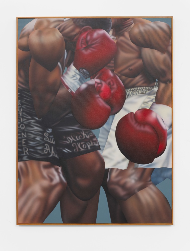 Alic Brock
The Rivals, 2022
Acrylic on canvas
47.75h x 35.75w x 1.25d in
121.29h x 90.81w x 3.18d cm