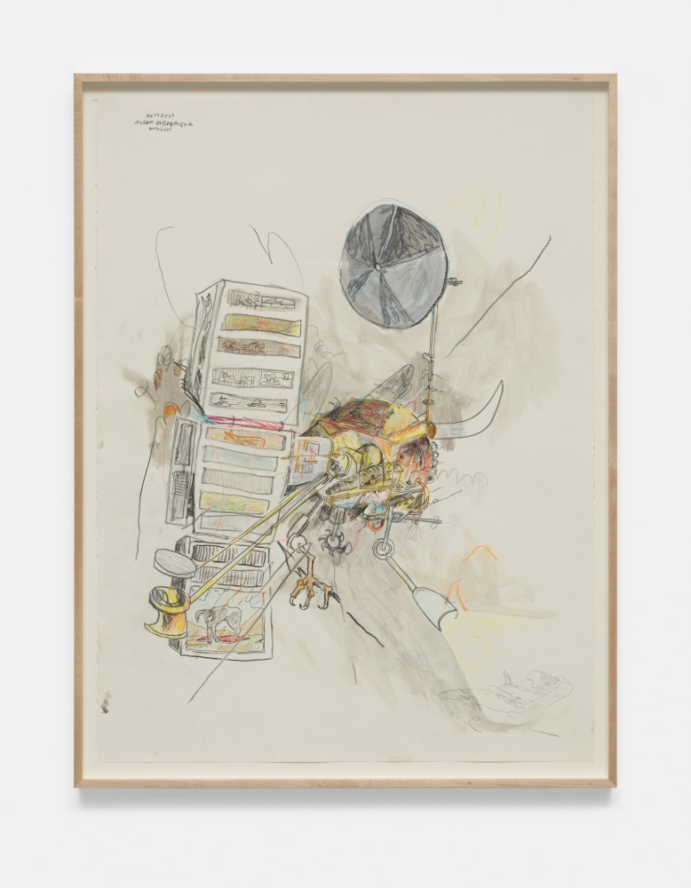 Joseph Olisaemeka Wilson

Probe, 2021

Acrylic, graphite, pen and colored pencil on paper

30h x 22w in
76.20h x 55.88w cm