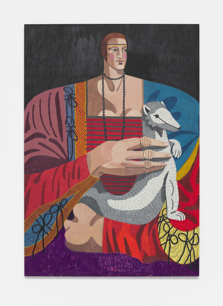 Julian Pace

Lady with Ermine, 2021

Acrylic and oil on linen

92h x 64w in
233.68h x 162.56w cm