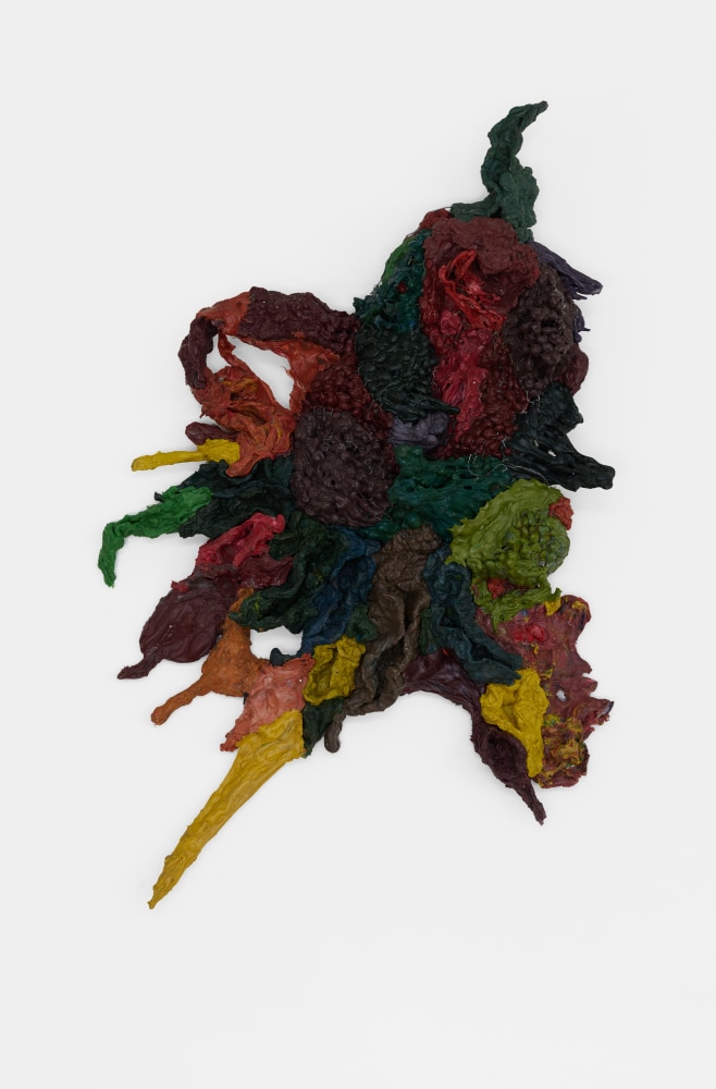 Julio Rizhi

Coat of Arms Part 2, 2017

Molten plastic, pigment and chicken wire

49.21h x 31.50w x 7.87d in
125h x 80w x 20d cm