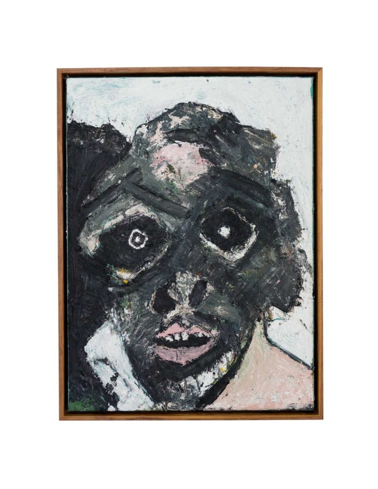 Zachary Armstrong
Single figure on white Ian Miller Keith Rankin, 2018
Encaustic and oil on linen
90.00h x 84.00w x 1.50d in
228.60h x 213.36w x 3.81d cm