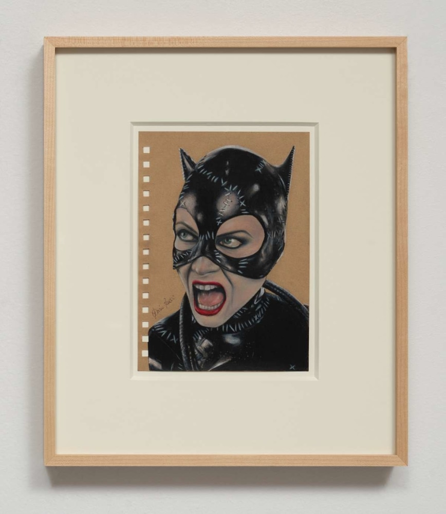 Danii Pascoe
Cat Woman, 2020
Coloured pencil on a5 110gsm tan paper
8.30h x 5.80w in
21.08h x 14.73w cm