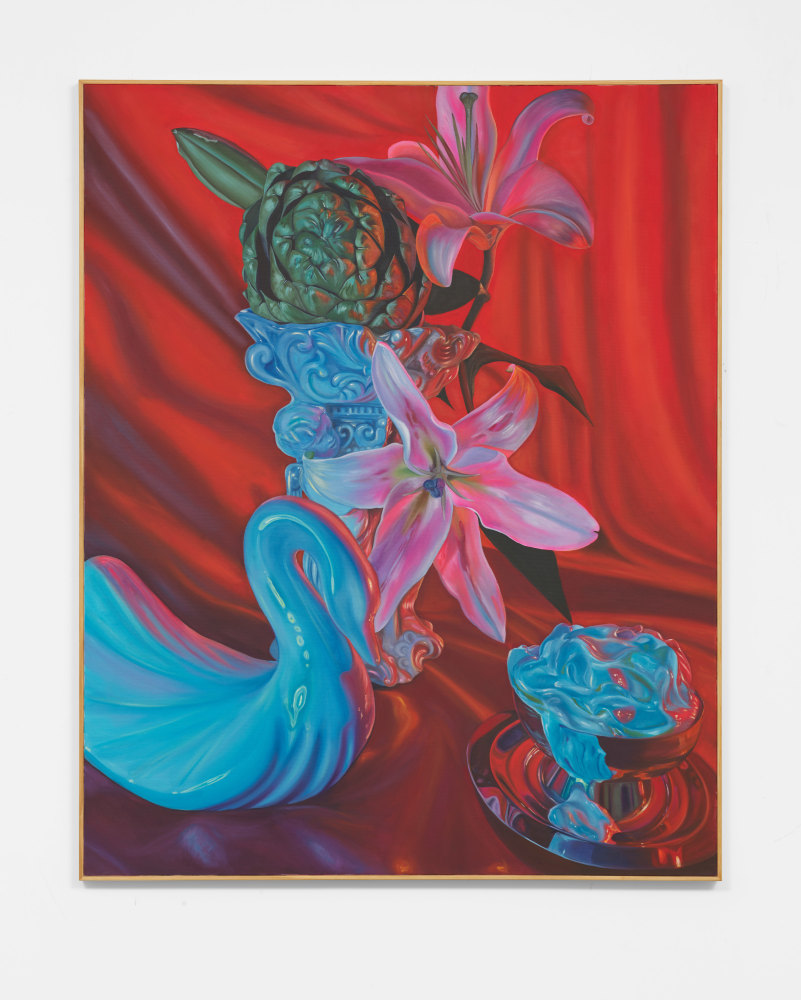 Therese Mulgrew

Porcelain and Lilies, 2021

Oil on canvas

60h x 48w x 1.50d in
152.40h x 121.92w x 3.81d cm