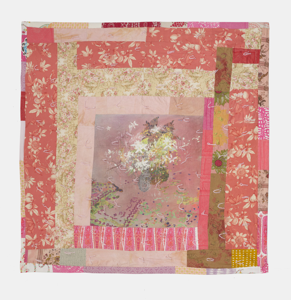 Penny Cortright
pink Quilt, 2022
Petra Cortright image, Raoul&amp;rsquo;s linen, Cotton
90h x 89w in
228.60h x 226.06w cm