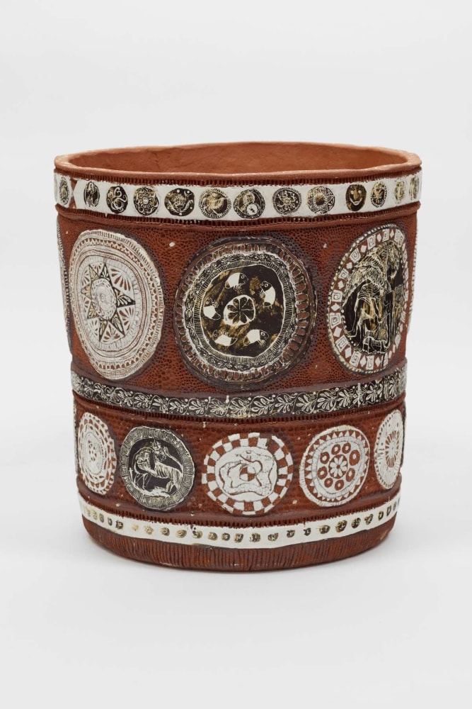 Jasmine Little
Flat Circle, 2023
Ceramic
19.00h x 17.50w in
48.26h x 44.45w cm