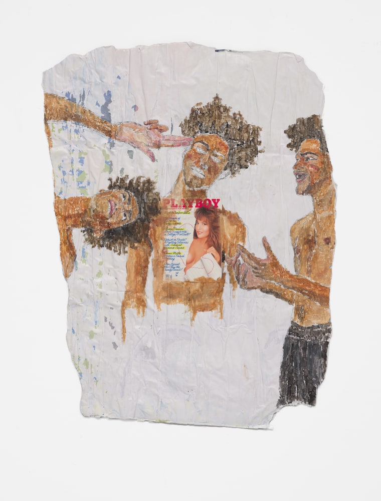 Pharaoh Kakudji

PLAYEDBOY, 2020

Mixed media on paper

49h x 37.50w in
124.46h x 95.25w cm