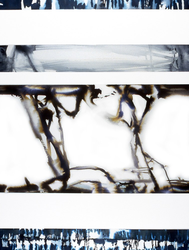 Arthur Turner Guardian, 2000 watercolor on paper 40" x 30" AT 915 Moody Gallery