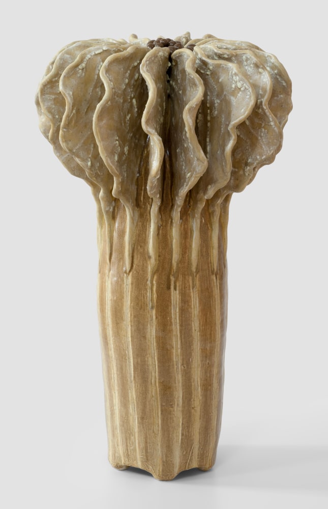 Tracye Wear Cactus III, 2024 stoneware, slips, glazes 22 1/2'' x 12 1/2'' x 13 1/2'' TW 139 Moody Gallery