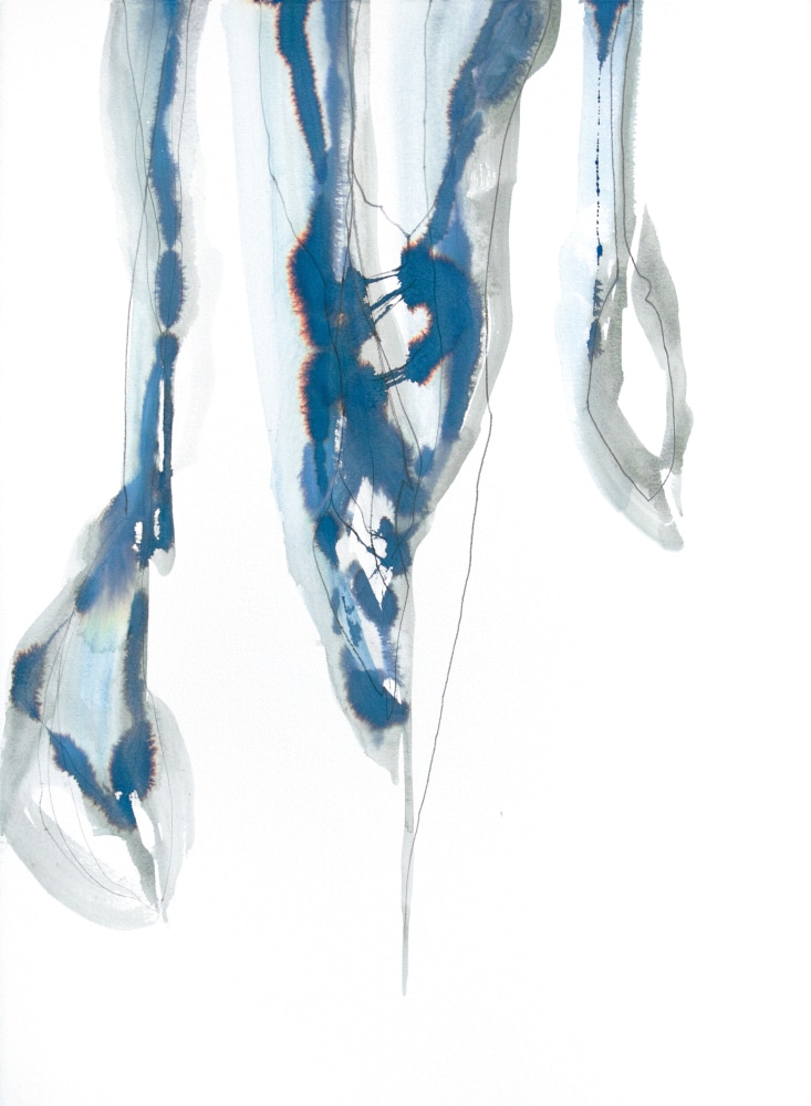 Arthur Turner Pendulum (Trio), 16, 2016 watercolor, ink, and graphite on paper 30" x 22" AT 2012 Moody Gallery
