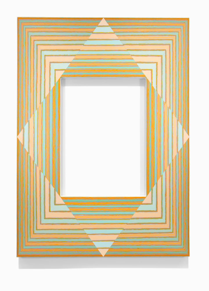 Jay Shinn Jamaicia 2024 acrylic on canvas 72" x 52" x 2 1/2"