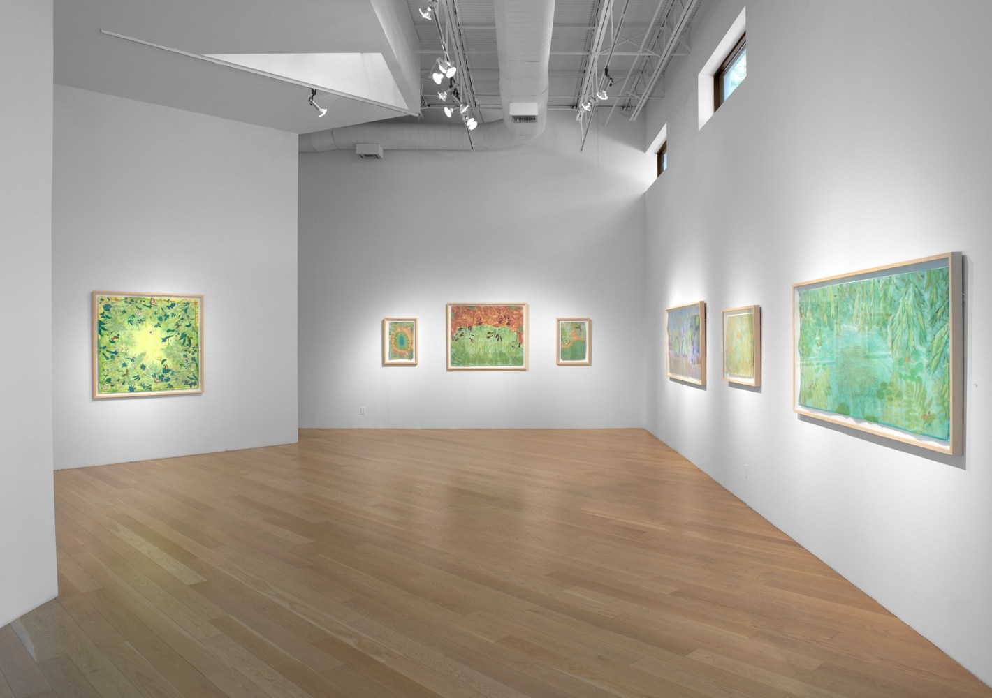 Liz Ward Earth's Eye, Installation View Moody Gallery May 10 - June 21, 2025