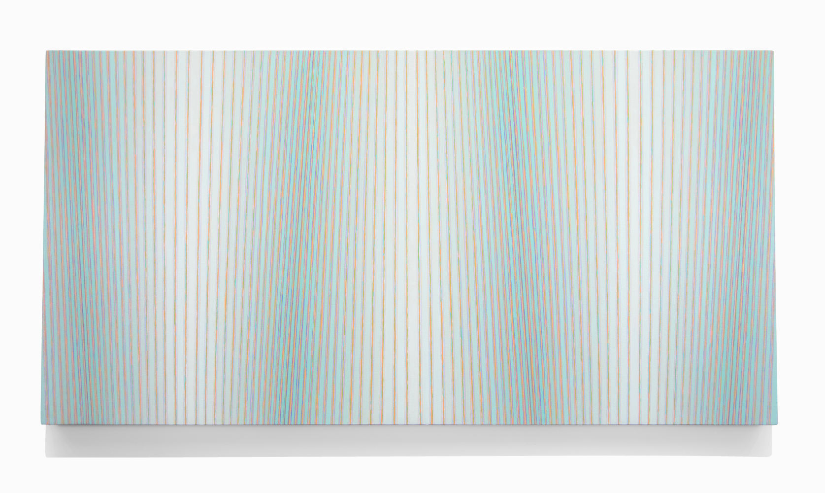 Jay Shinn Cellulose Tapestry 5, 2024 acrylic on canvas 36" x 72" x 2 1/2" JS 55 Moody Gallery