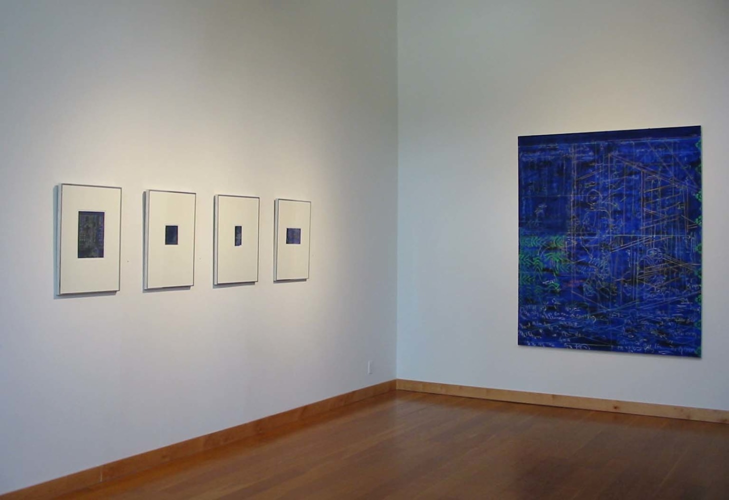 Gael Stack
Recent Work,&amp;nbsp;Installation View
Moody Gallery
2003