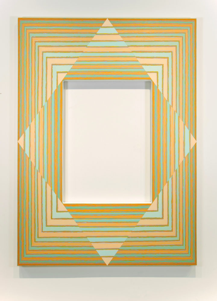 Jay Shinn Jamaicia 2024 acrylic on canvas 72" x 52" x 2 1/2"