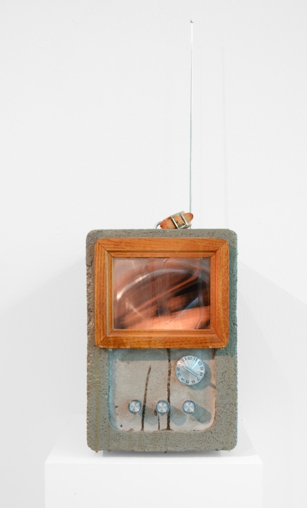 Edward and Nancy Reddin Kienholz The Block Head, 1979 mixed media, ed: 50/75 14" x 8 1/2" x 12 1/4" ENK 15 Moody Gallery