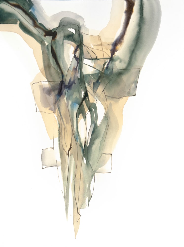 Arthur Turner Pendulum, 37, 2016 watercolor, ink, coffee, and graphite on paper 24" x 18" AT 2031 Moody Gallery