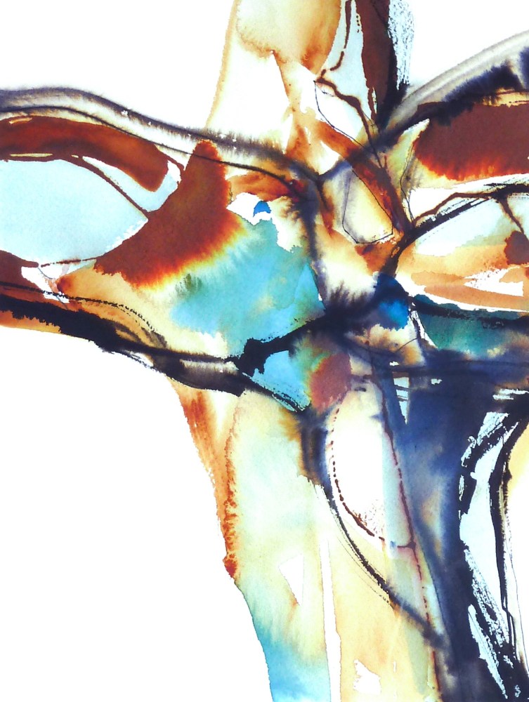 Arthur Turner Victory, #26, 2012 watercolor and ink on paper 12" x 9" AT 1679 Moody Gallery