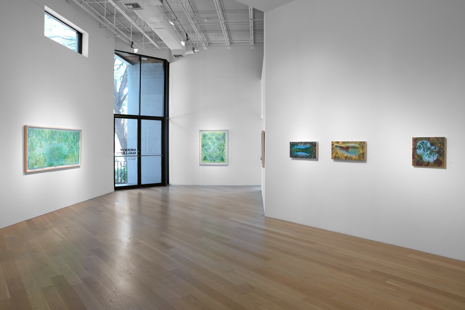 Liz Ward Earth's Eye, Installation View Moody Gallery May 10 - June 21, 2025