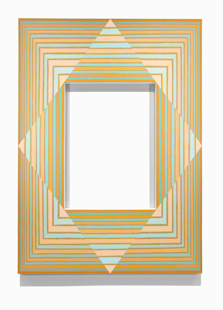 Jay Shinn Jamaicia 2024 acrylic on canvas 72" x 52" x 2 1/2"