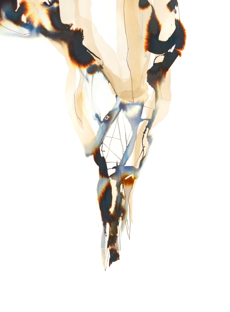 Arthur Turner Pendulum, 40, 2016 watercolor, ink, and graphite on paper 24" x 18" AT 2033 Moody Gallery
