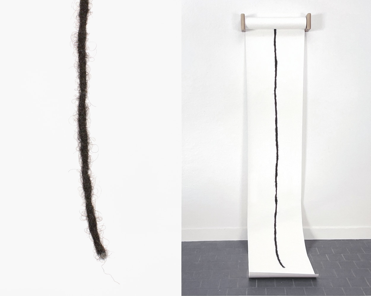 Sonya Clark

Long Hair, 2005

Archival pigment print and wood

84 x 34 x 5 in. (213.36 x 86.36 x 12.7 cm)

Edition 1 of 10

Clar-1061-C